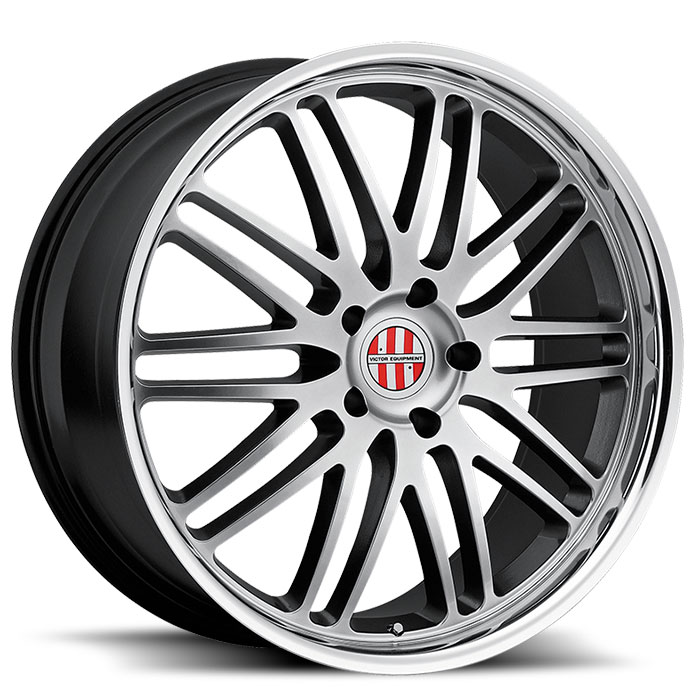 LEMANS 18X8 5-130 45P C71.5 HYPER SILVER MCH