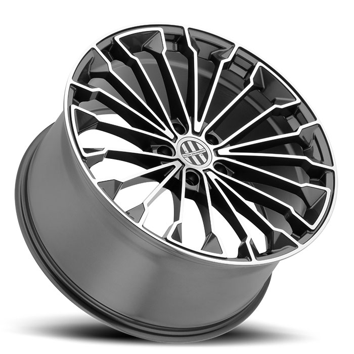 WURTTEMBURG 20X10 5-130 50P C71.5 GUNMETAL MCH