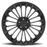 WURTTEMBURG 20X10 5-130 50P C71.5 MATTE BLACK - BLACK FACE