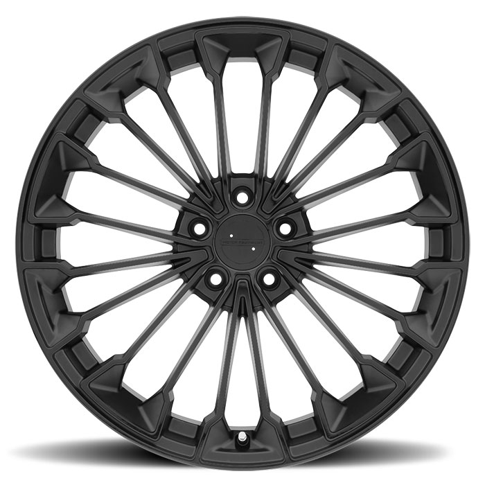 WURTTEMBURG 20X10 5-130 50P C71.5 MATTE BLACK - BLACK FACE