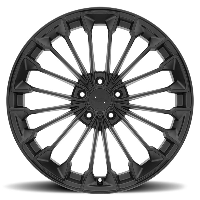 WURTTEMBURG 22X9.5 5-130 50P C71.5.5 MATTE BLACK - BLACK FACE