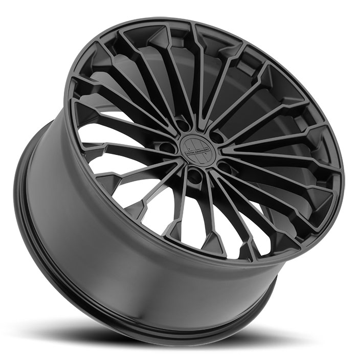 WURTTEMBURG 18X10 5-130 50P C71.5 MATTE BLACK - BLACK FACE