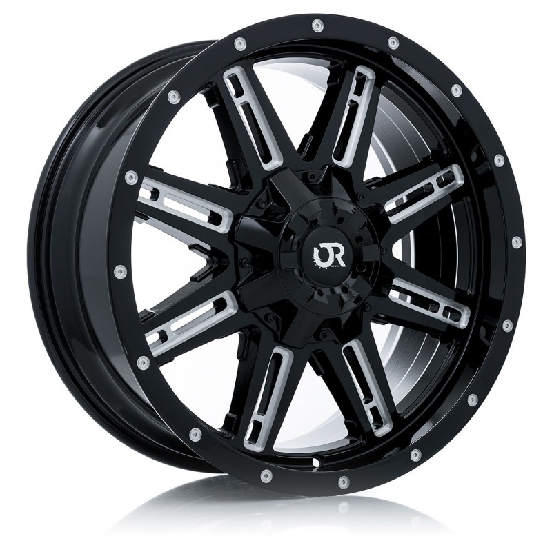 RTX Offroad 082466 - Ravine 20x10 8x165.1 ET-24 CB125 Black Milled