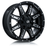 RTX Offroad 082084 - Ravine 17x8 5x135/139.7 ET0 CB87.1 Black Milled