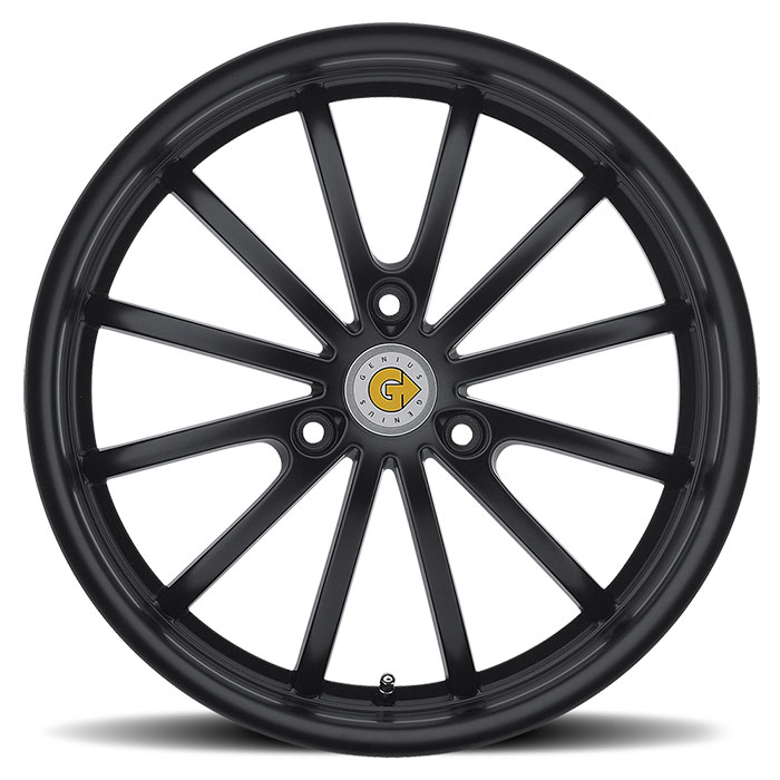 DARWIN 15X6.5 3-112 22P C57.1 MATTE BLACK