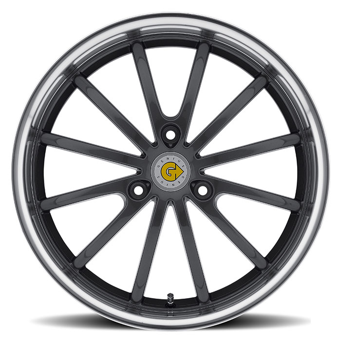 DARWIN 17X6.5 3-112 22P C57.1 GUNMETAL MCH