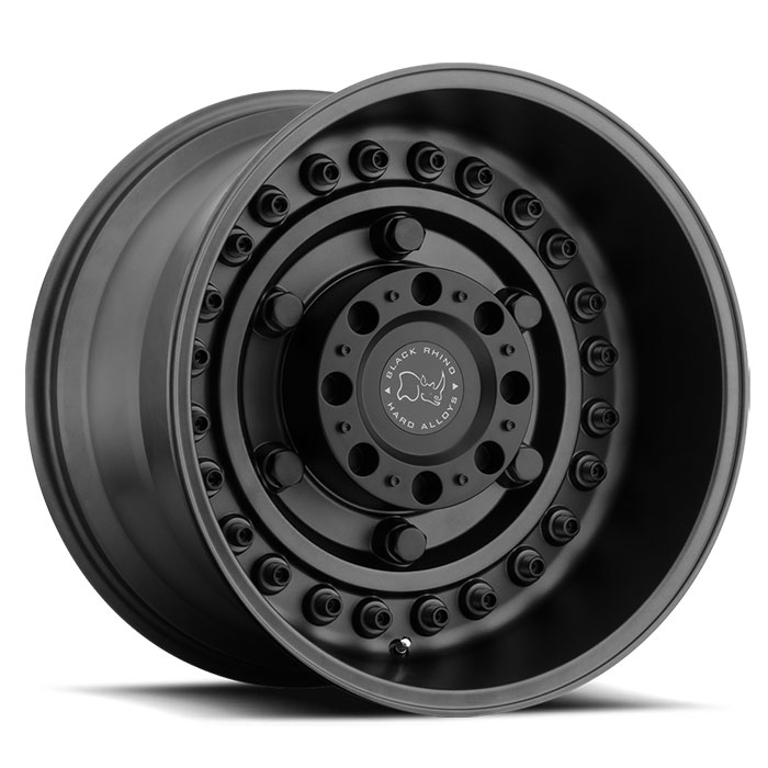 ARMORY 18X9.5 8-165.1 6P C122 GUNBLACK