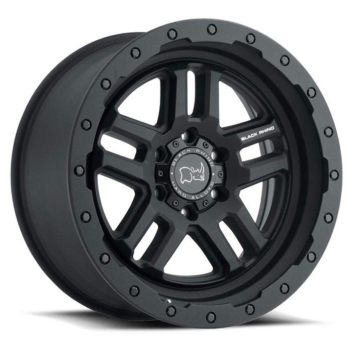 BARSTOW 18X9.5 5-139.7 0P C78.1 MATTE BLACK