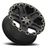 COG 20X9.5 5-150 12P C110 MATTE BLACK W/MACHINE FACE & DARK MATTE TINT