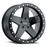 CRAWLER 17X8.5 5-127 32N C71.5 MATTE BLACK