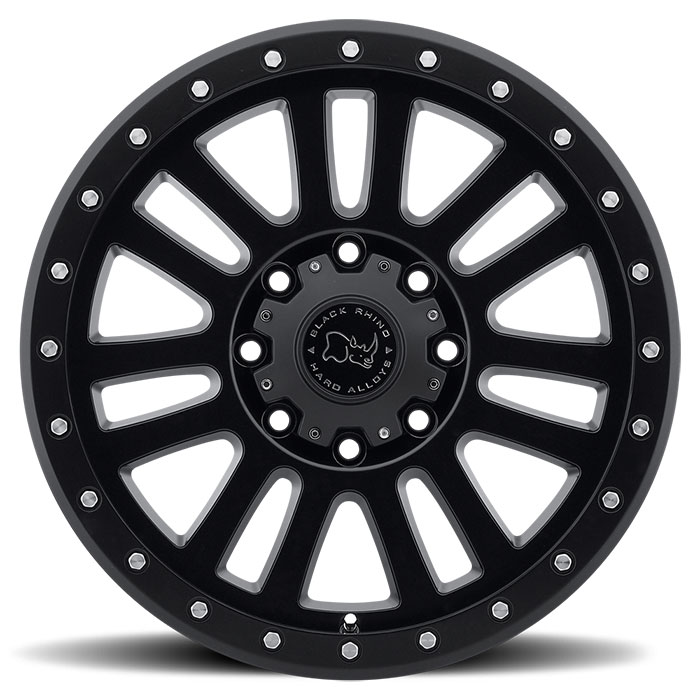 EL CAJON  17X9 8-170 12N C125 MATTE BLACK