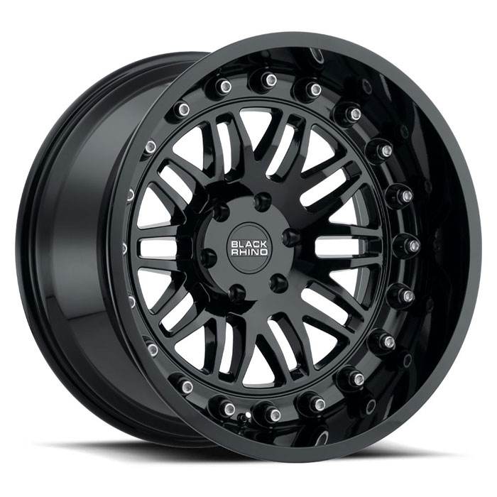 FURY 17X9.5 5-139.7 0P C78.1 GLOSS BLACK