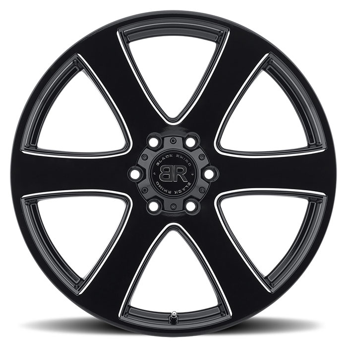 HAKA 20X8.5 6-139.7 15P C112 BLACK MILLED