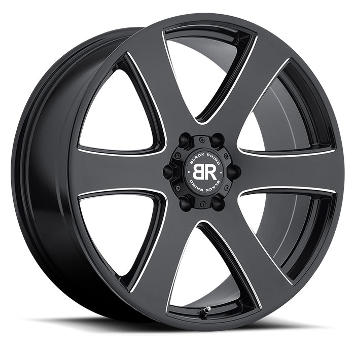 HAKA 20X8.5 6-139.7 30P C112 BLACK MILLED