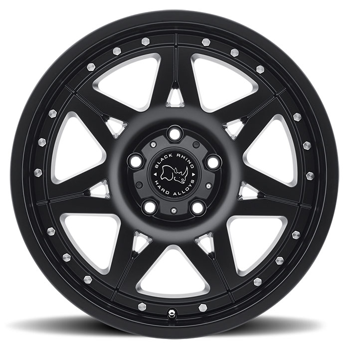 HAMMER 20X12 5-127 44N C71 MATTE BLACK