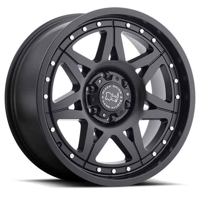 HAMMER 18X9 6-139.7 12N C112 MATTE BLACK