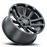 HIGHLAND 20X9.5 5-139.7 0P C78.1 MATTE BLACK W/MILLED WINDOWS