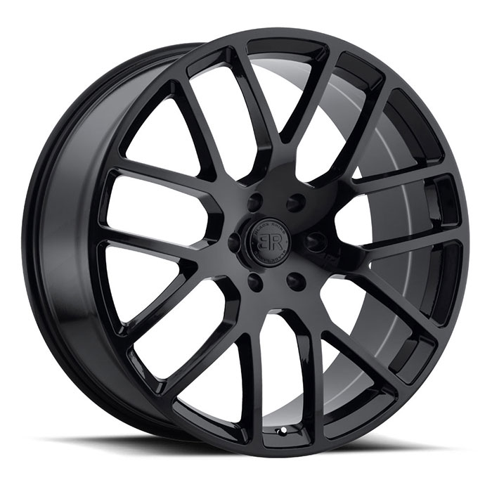 KUNENE 22X9.5 5-127 30P C71.5 GLOSS BLACK