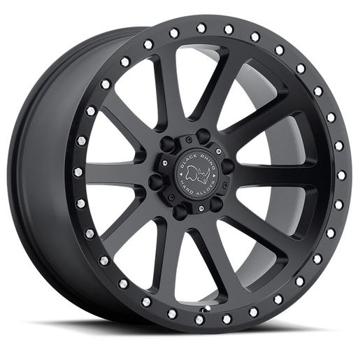 MINT 17X9 6-135 12P C87 MATTE BLACK