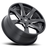 MOZAMBIQUE 18X8.5 5-127 30P C71 BLACK MILLED