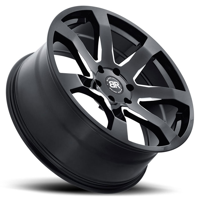 MOZAMBIQUE 18X8.5 6-139.7 20P C112 BLACK MILLED