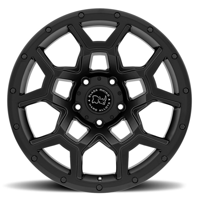 OVERLAND 17X9.5 5-139.7  C78.1 MATTE BLACK