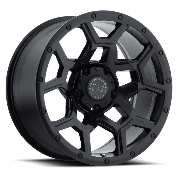 OVERLAND 18X9.5 5-127 18N C71.5 MATTE BLACK