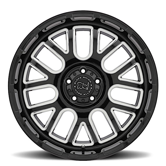 PISMO 17X9.5 5-127 18N C71.5 BLACK MILLED