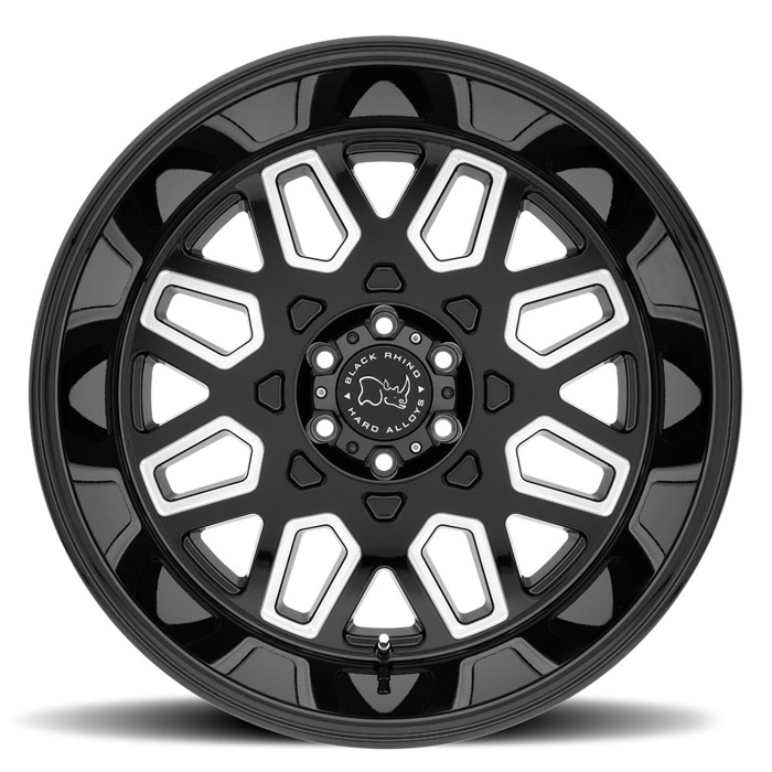 PREDATOR 22X12 6-139.7 44N C112 BLACK MILLED