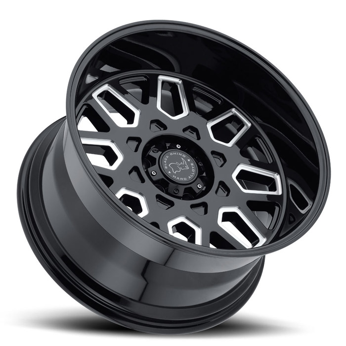 PREDATOR 20X12 6-135 44N C87 BLACK MILLED