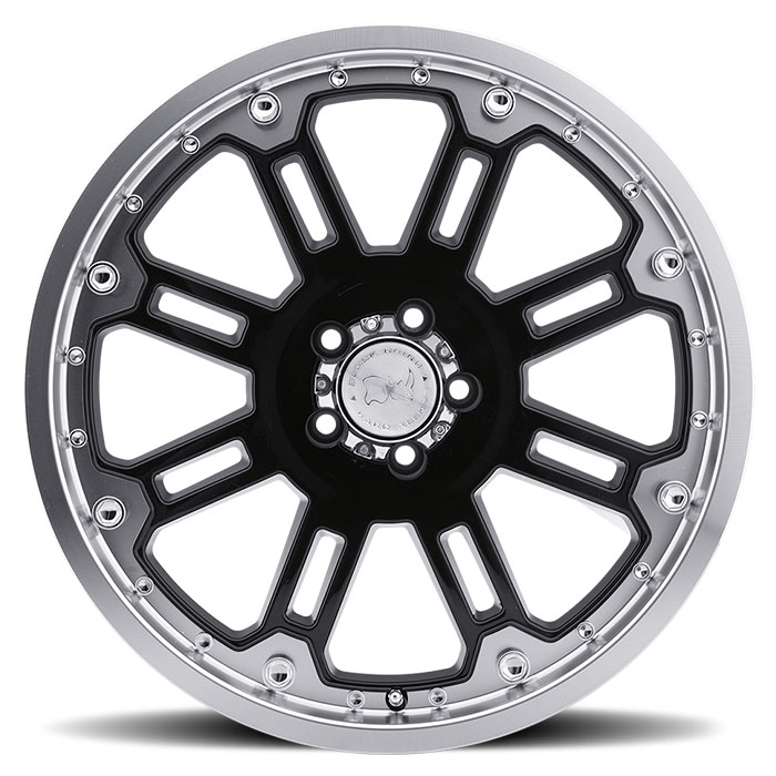 ROCKWELL 17X9 5-139.7 0P C78.1  BLACK MCH