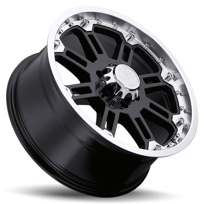 ROCKWELL 17X9 6-135 12P C87 BLACK MCH