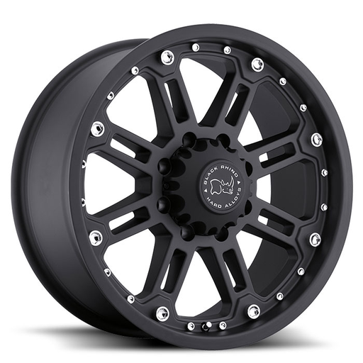 ROCKWELL 18X9 8-165 12P C122 MATTE BLACK