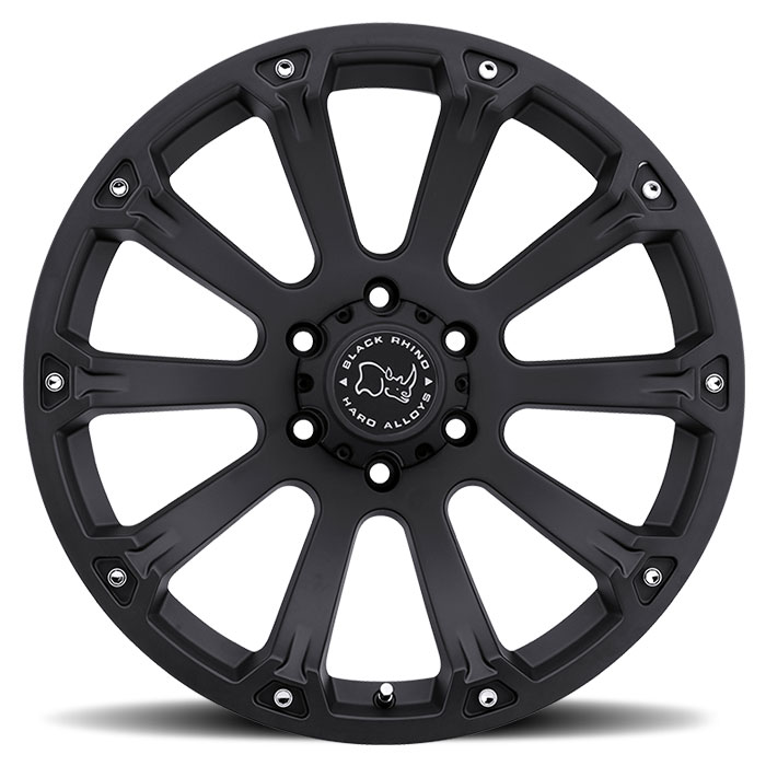 SIDEWINDER 18X9 6-135 12P C87 MATTE BLACK