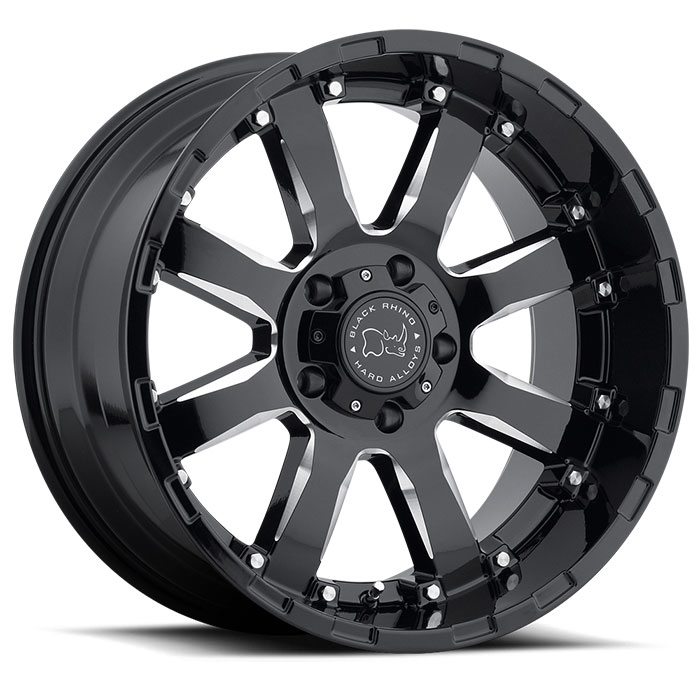 SIERRA 18X9 5-139.7 0P C78.1 BLACK MILLED