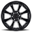 SIERRA 18X9 6-135 12P C87 BLACK MILLED