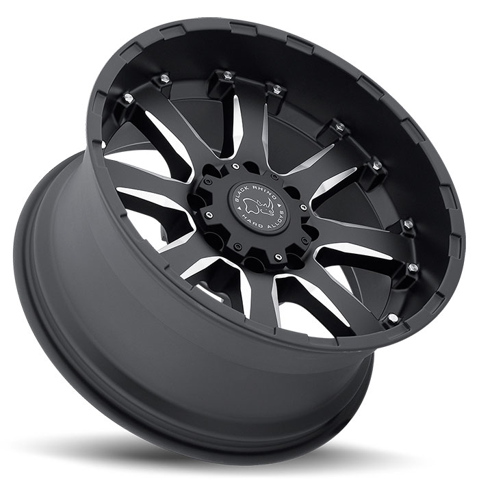 SIERRA 20X9 8-170 12P C125 BLACK MILLED