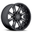 SIERRA 17X9 8-165 12P C122 BLACK MILLED