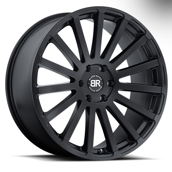 SPEAR 22X9.5 5-127 30P C71.5 MATTE BLACK