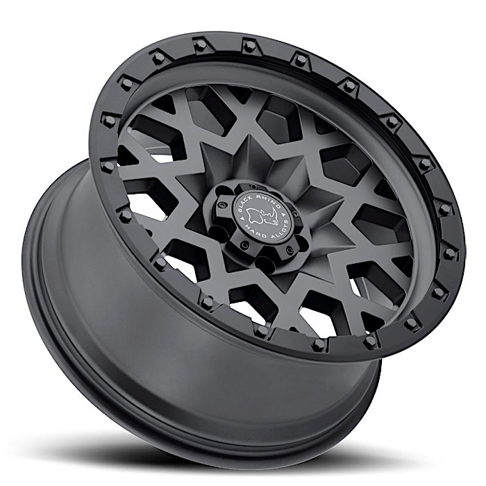 SPROCKET 20X9.5 5-127 18N C71.5 MATTE GUNMETAL - BLACK LIP