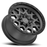 SPROCKET 18X9.5 6-139.7 6P C112 MATTE GUNMETAL - BLACK LIP