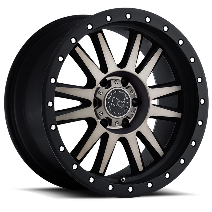 TANAY 22X10 5-150 0P C110 MATTE BLK - MCH DARK TINT