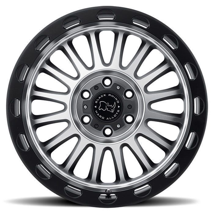 TAUPO 18X8 5-127 30P C71.5 MATTE BLACK - MATTE MCH FACE