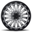 TAUPO 18X9 5-127 12N C71.5 MATTE BLACK - MATTE MCH FACE