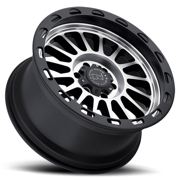 TAUPO 18X8 5-127 30P C71.5 MATTE BLACK - MATTE MCH FACE