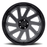 THRUST 17X9.5 5-127 18N C71.5 BLACK MILLED