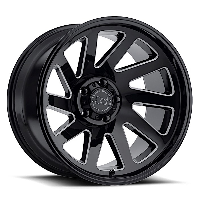 THRUST 20X12 5-127 44N C78 BLACK MILLED