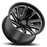 THRUST 20X9.5 6-139.7 18N C112 BLACK MILLED