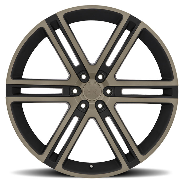 TIMBVATI 20X95 6-120 30P C67.1 MATTE BLACK W/MACHINE FACE & DARK MATTE TINT