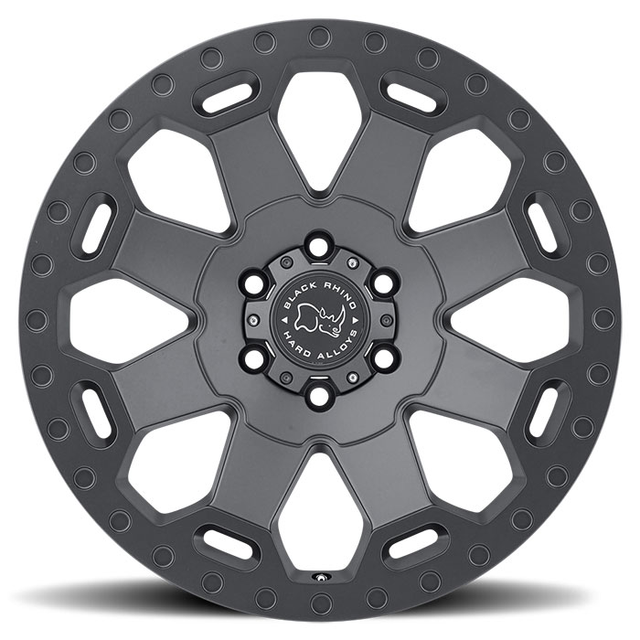 WARLORD 22X10 5-150 0P C110 MATTE GUNMETAL